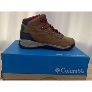 Colombia Women’s Newton Ridge Plus Waterproof Boot Elk/ Mountain Red Size 7.5